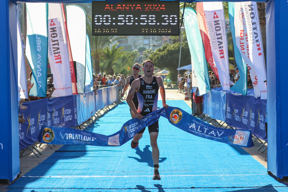 Alanya\'da Avrupa Triatlon Kupası gerçekleştirildi