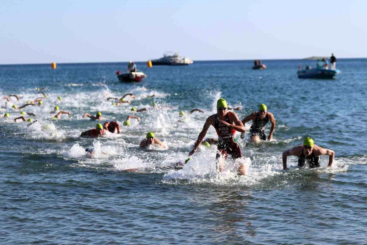 Alanya\'da 33. Avrupa Triatlon Kupası Gerçekleşti