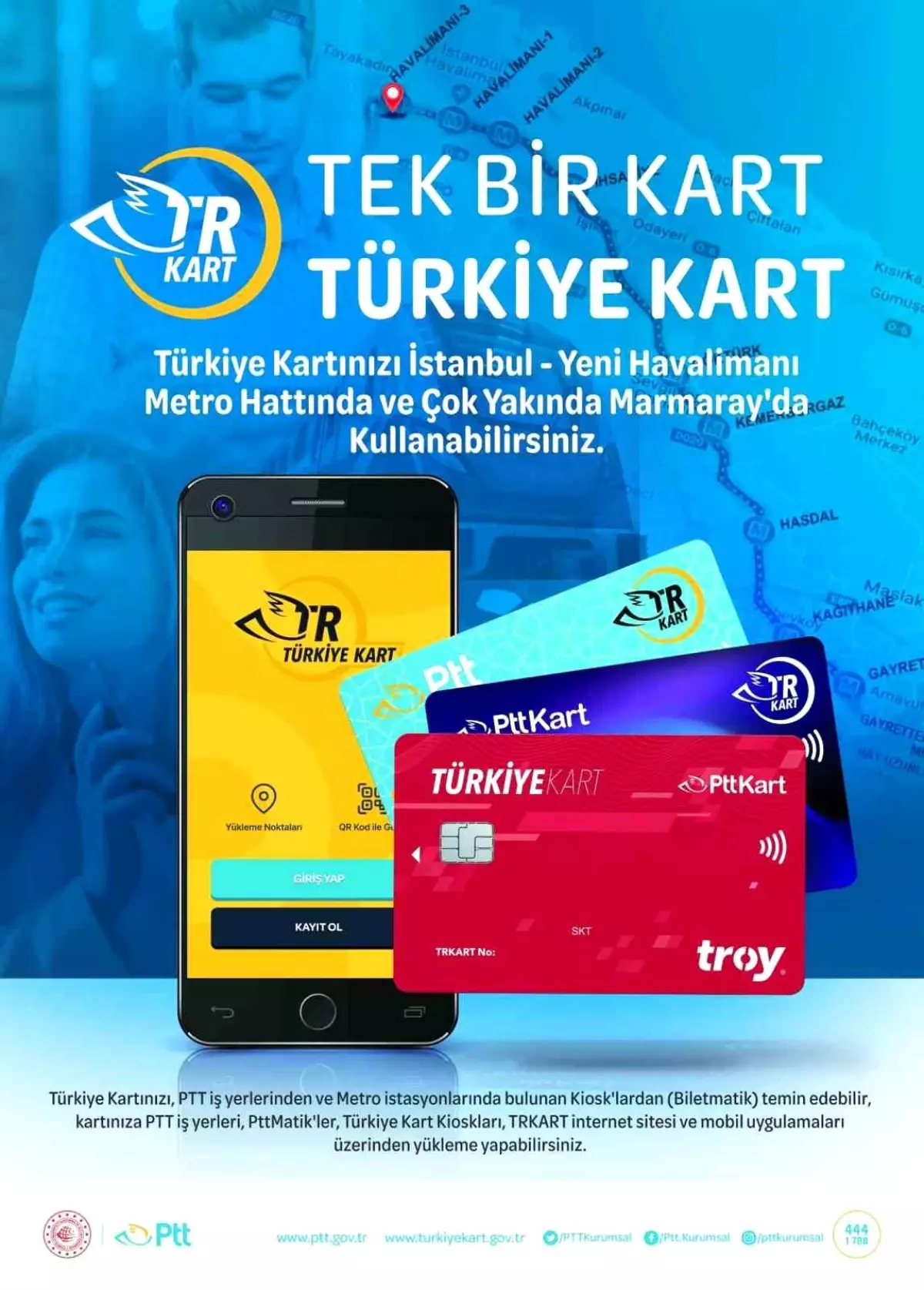 47 bin 265 kişiye Türkiye Kart satışı gerçekleşti