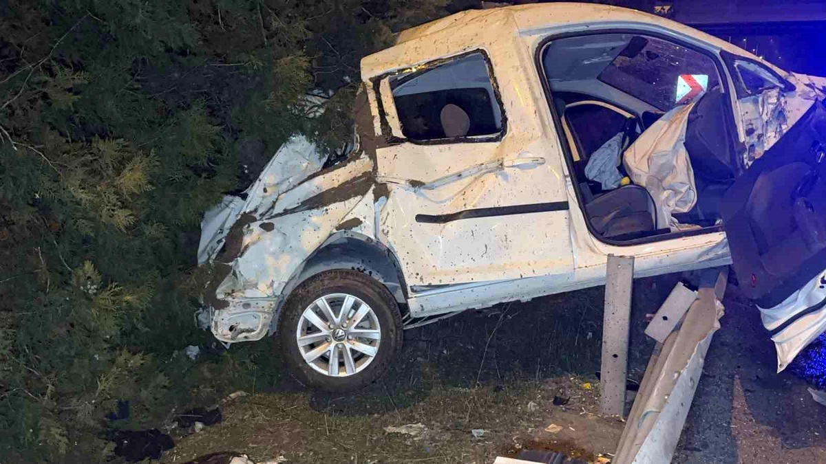 Düzce\'de trafik kazası: 2 yaralı