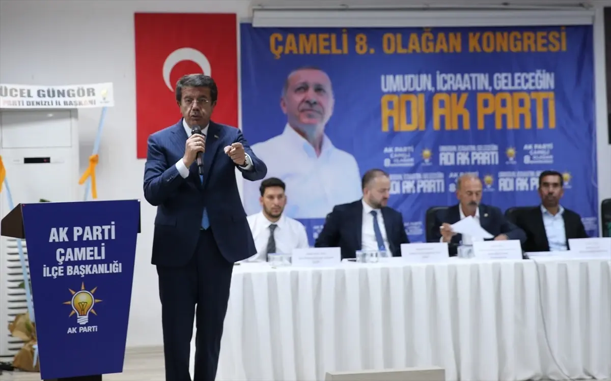 AK Parti Genel Başkan Yardımcısı Nihat Zeybekci, Denizli\'de konuştu Açıklaması