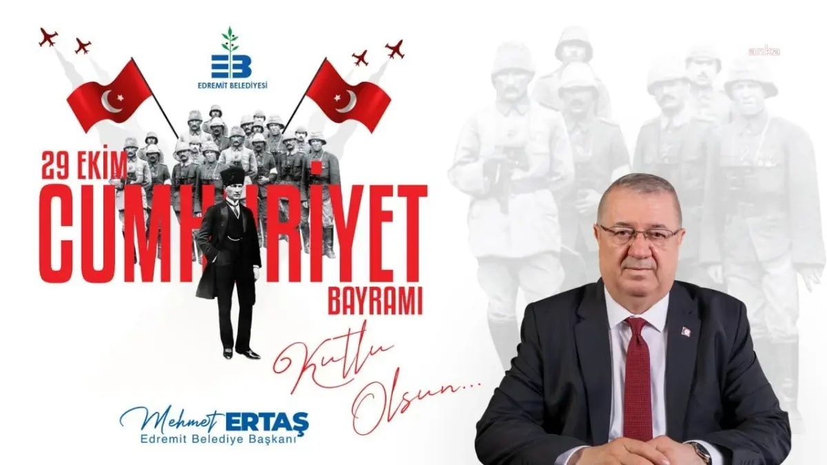 Edremit’te Cumhuriyet Bayramı Kutlamaları