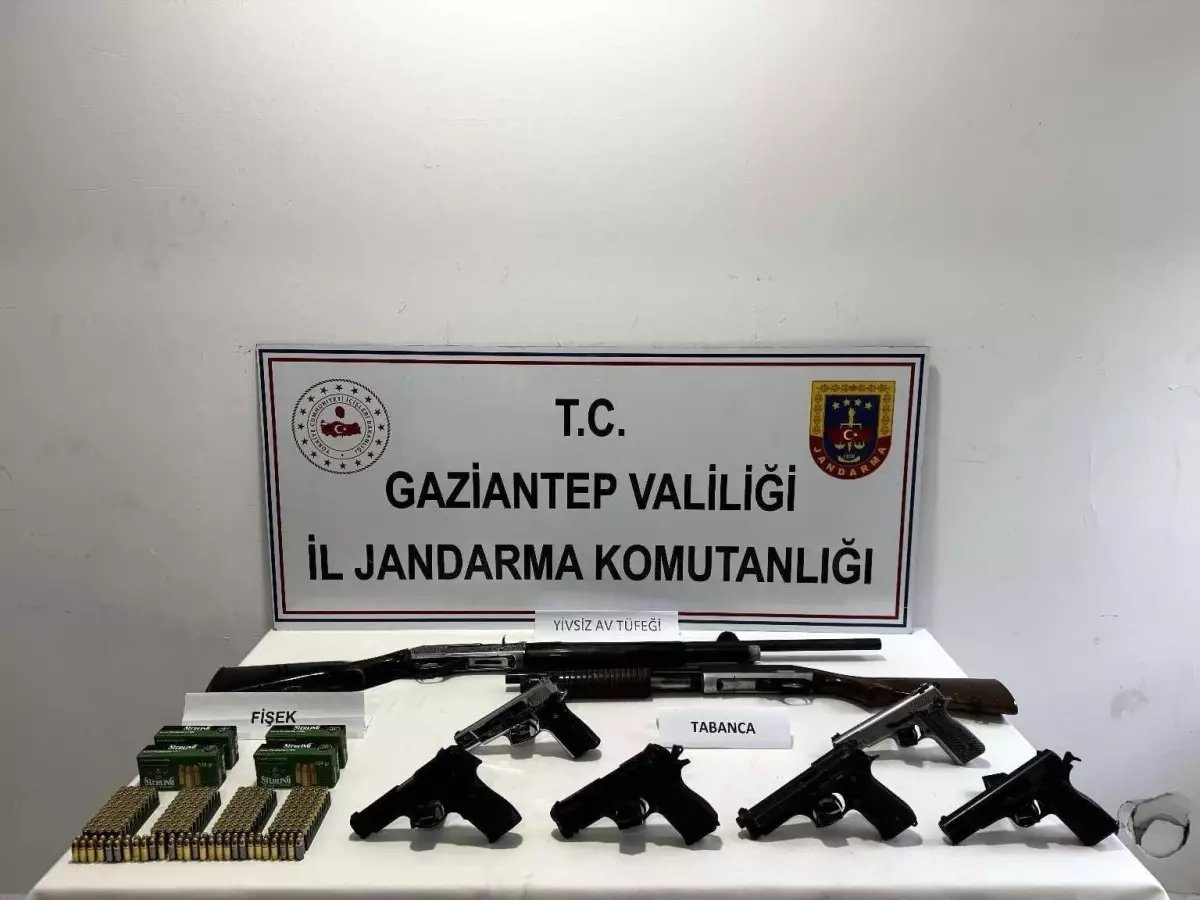 Gaziantep\'te Silah Kaçakçılığı Operasyonu