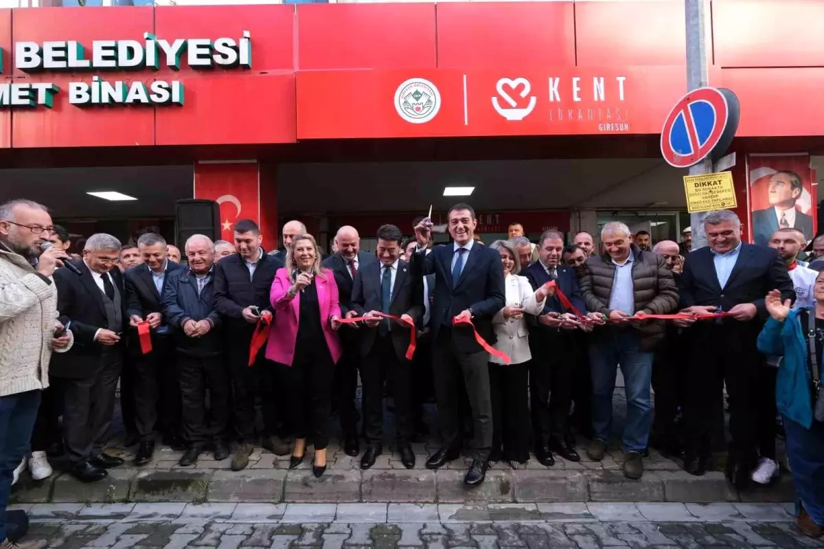 Giresun\'da Dar Gelirli Vatandaşlara Kent Lokantası Açıldı