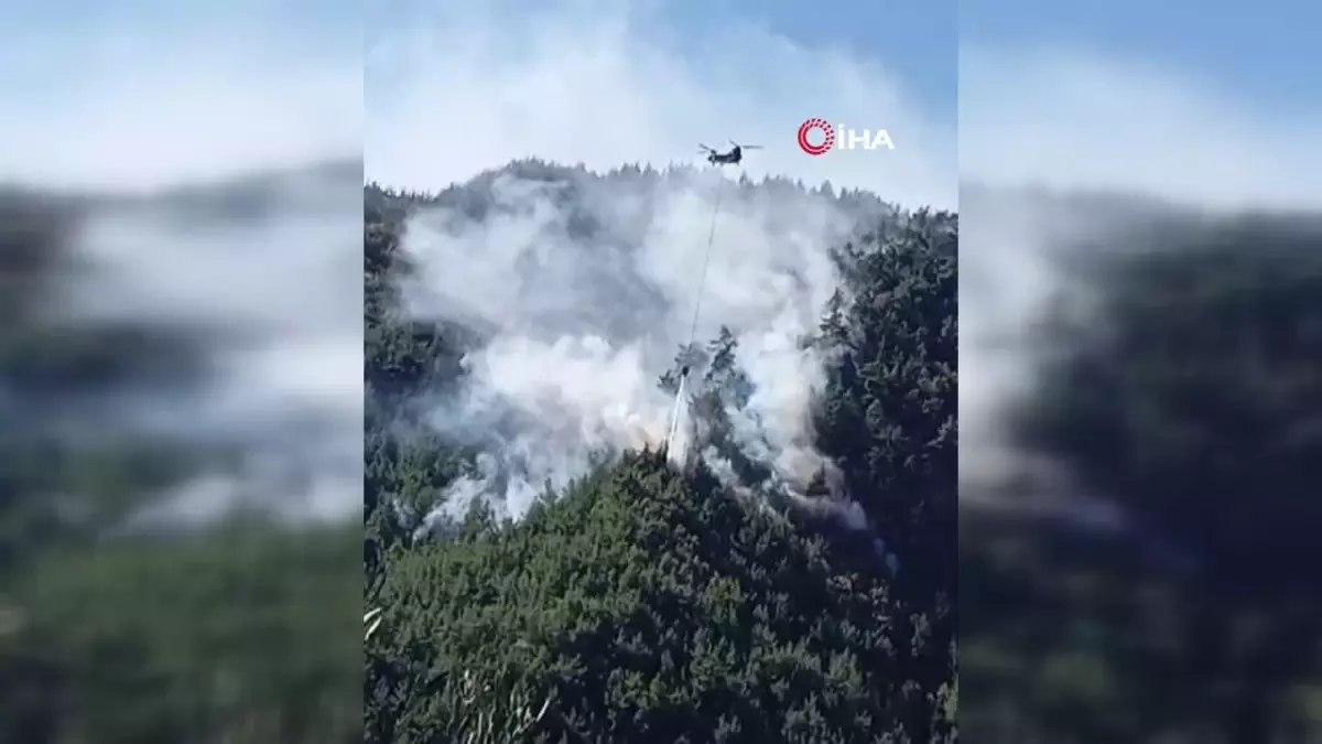 Kahramanmaraş\'taki Yangın 3 Gündür Sürüyor