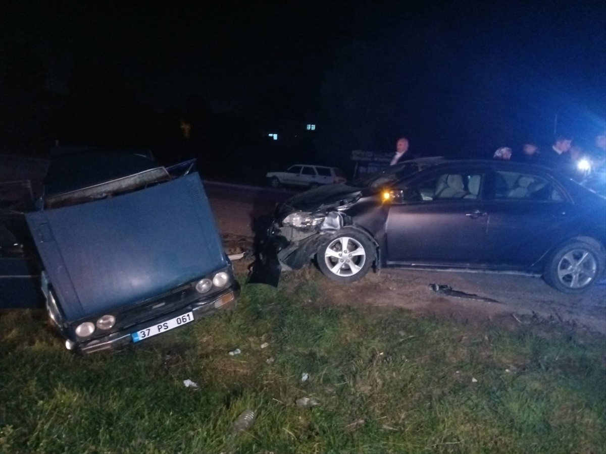 Kastamonu\'da Trafik Kazası: 10 Yaralı
