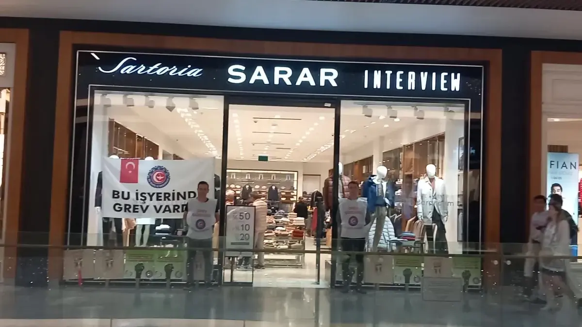 Sarar İşçileri Greve Başladı