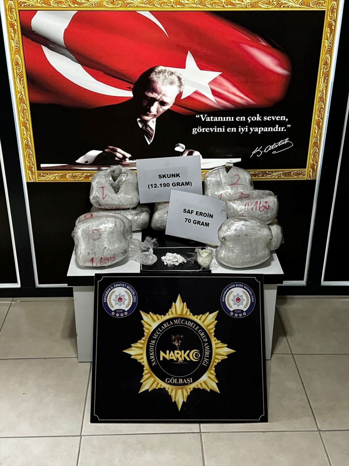 Adıyaman\'da Uyuşturucu Operasyonu: 2 Gözaltı
