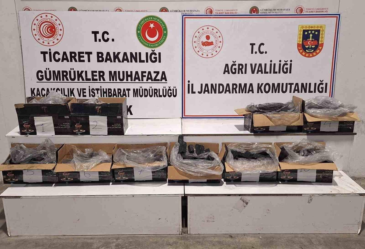 Ağrı\'da 142 kg Sıvı Metamfetamin Ele Geçirildi