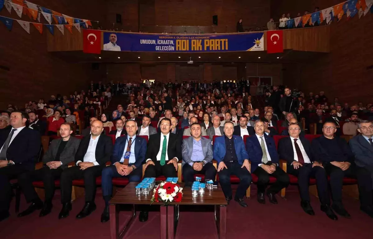 AK Parti Serdivan 6. Olağan Kongresi Gerçekleşti