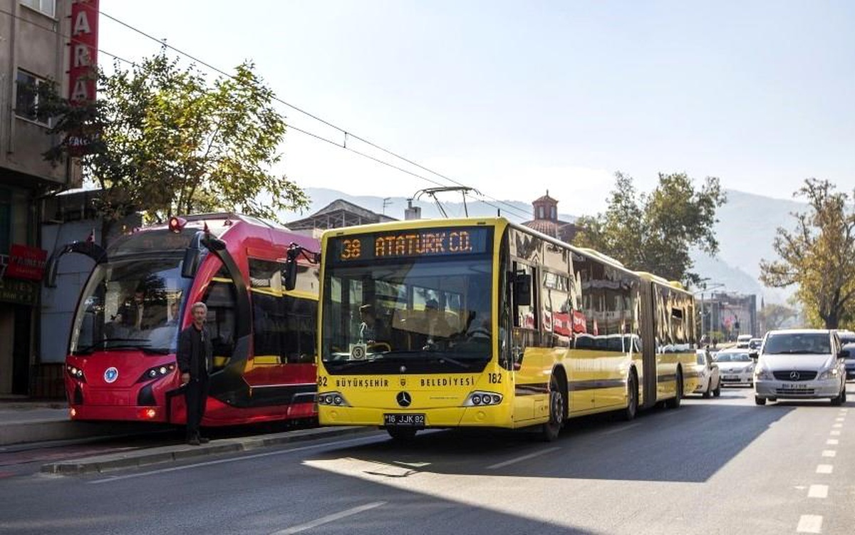 Bursa\'da 29 Ekim Ulaşımı Ücretsiz
