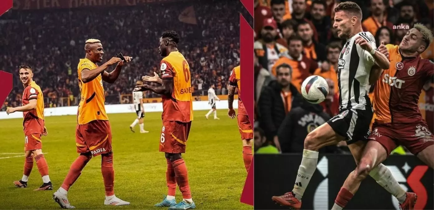 Galatasaray Beşiktaş\'ı Derbide Yendi