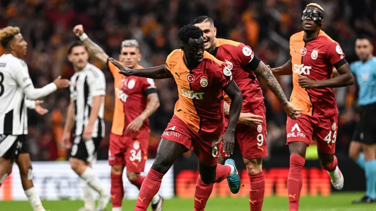 Galatasaray, ezeli rakibi Beşiktaş\'ı 2-1 yendi