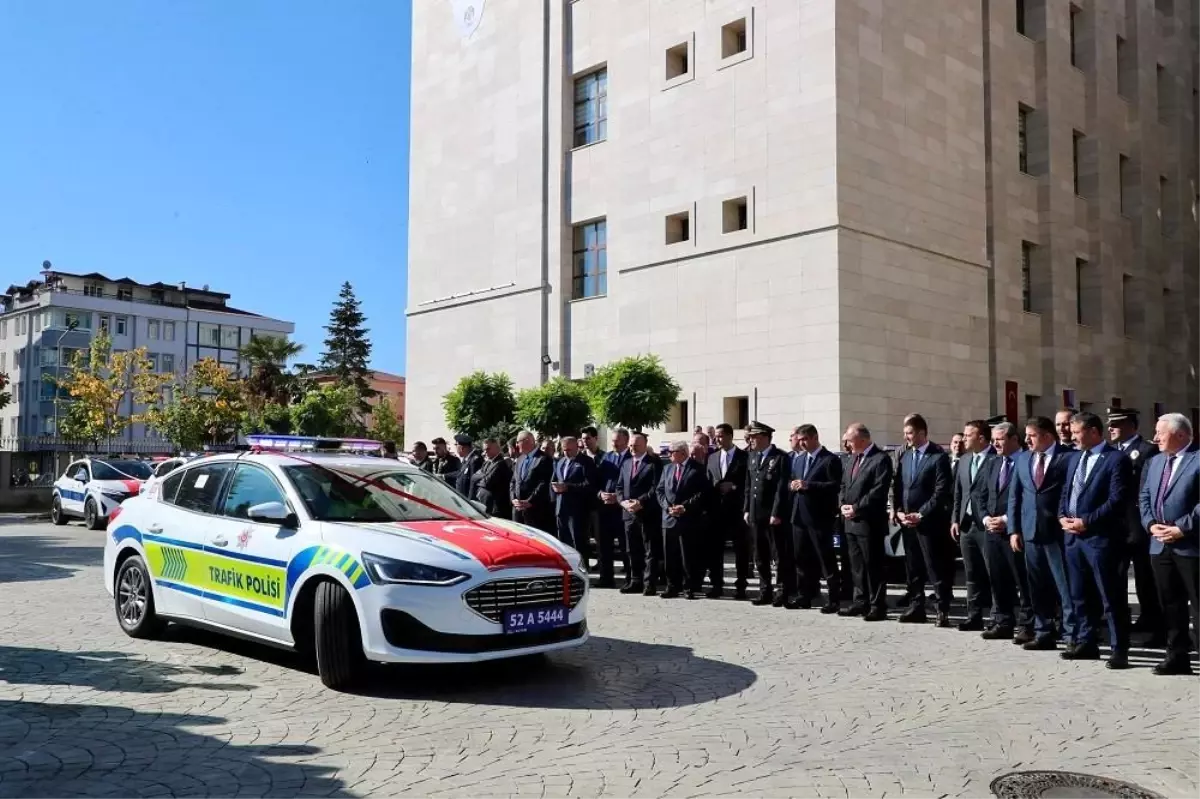 Ordu Emniyet Müdürlüğü\'ne 81 Yeni Ekip Otosu