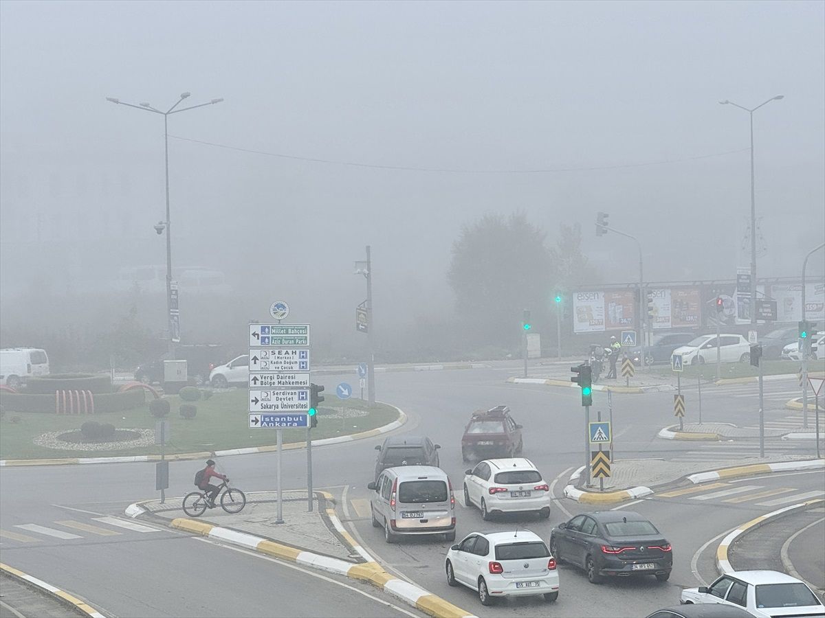 Sakarya ve Kocaeli\'de Yoğun Sis