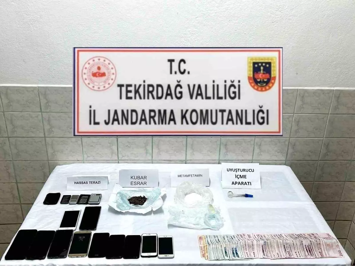 Tekirdağ\'da Uyuşturucu ve Kaçak Alkol Operasyonu