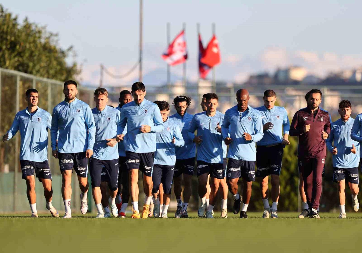 Trabzonspor Fenerbahçe Maçına Hazırlanıyor