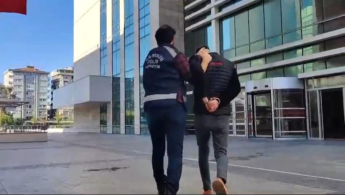 Samsun\'da Uyuşturucu Suçlusu Yakalandı