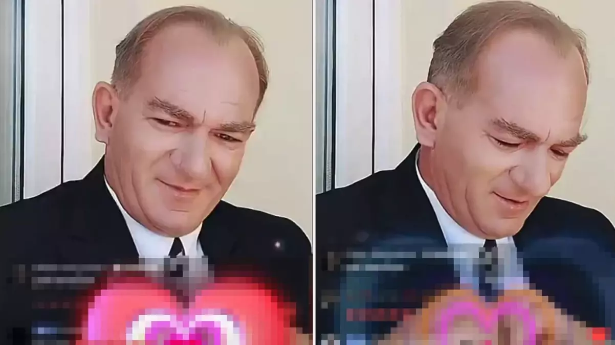 Atatürk\'e benzeyen fenomen, 29 Ekim\'de de paraları cebe indirdi