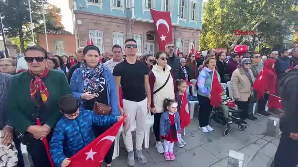 ÇANAKKALE \'de 29 Ekim Cumhuriyet Bayramı coşkusu