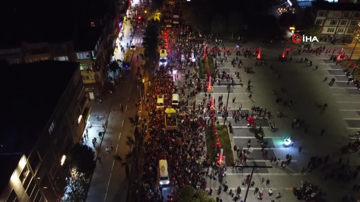 Çanakkale\'de Cumhuriyet Bayramı Coşkusu