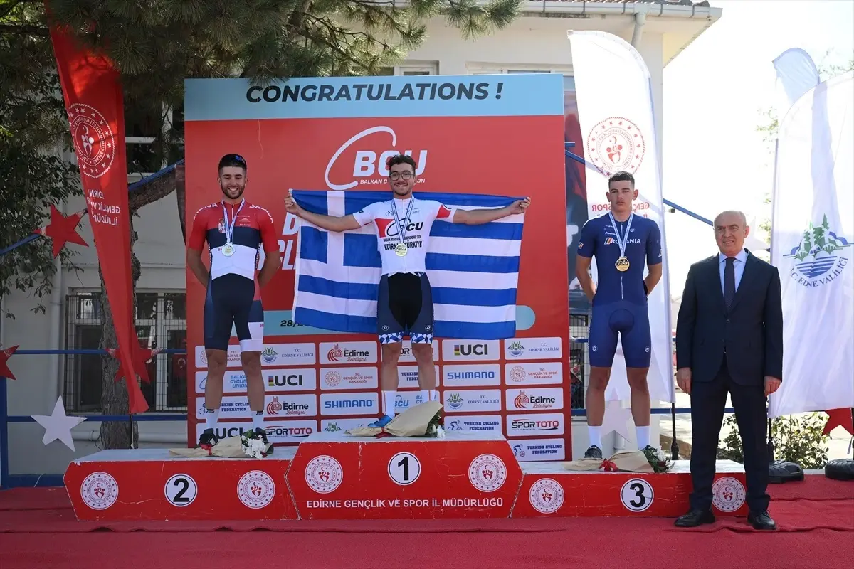 Edirne\'de Balkan Bisiklet Şampiyonası Sona Erdi