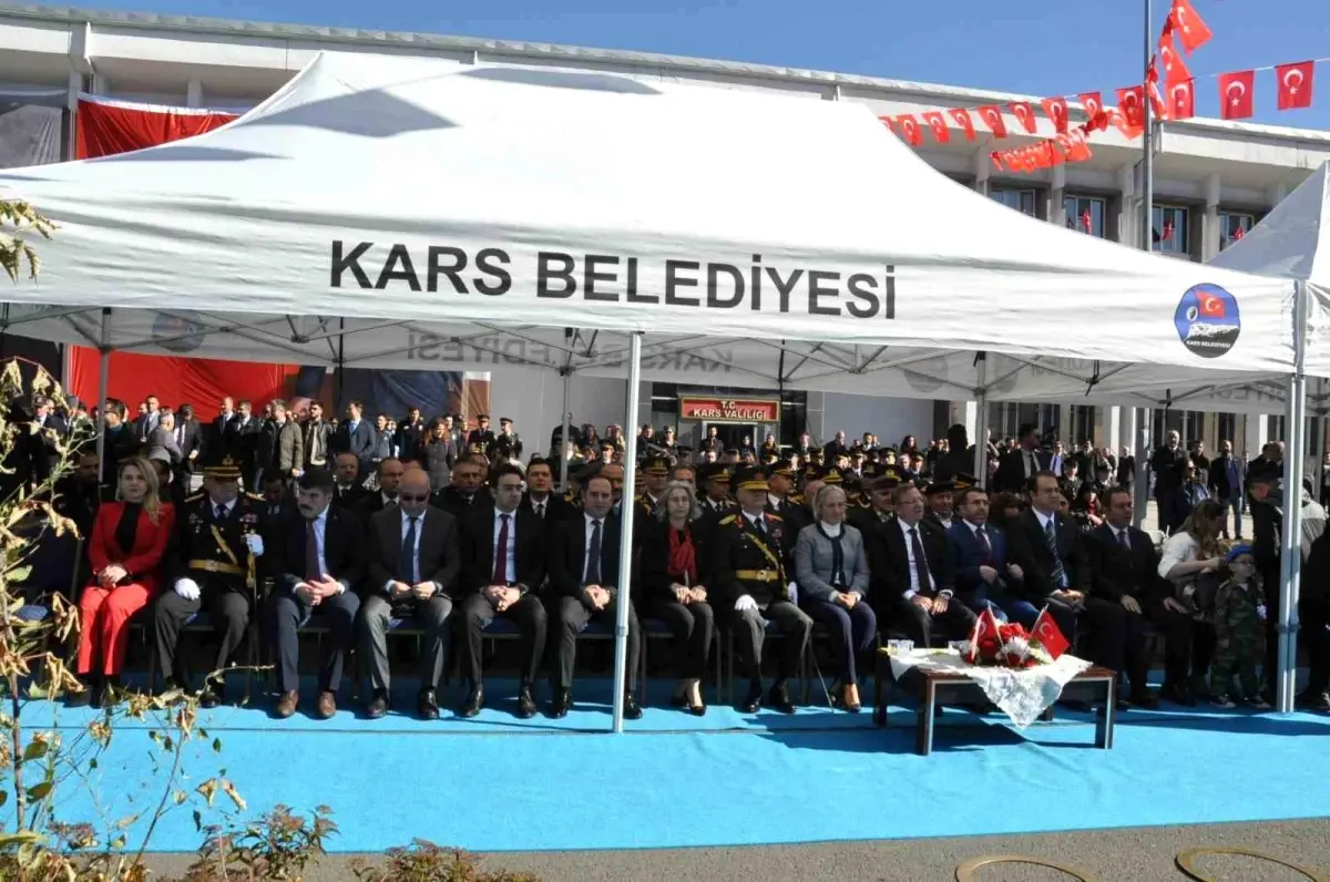 Kars\'ta Cumhuriyet Bayramı coşkuyla kutlandı