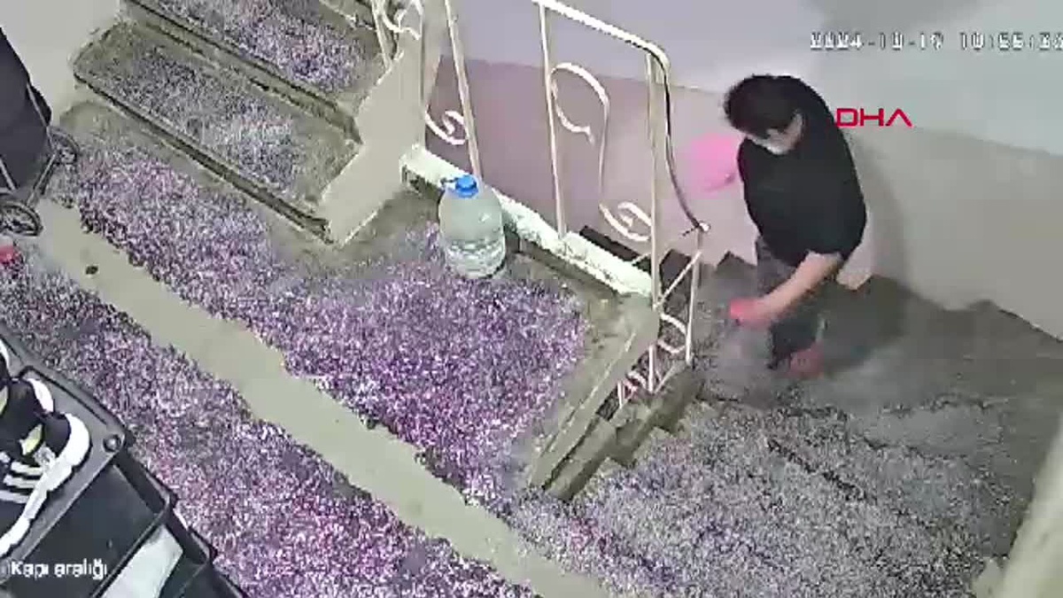 Markete gidene çöp atan komşu