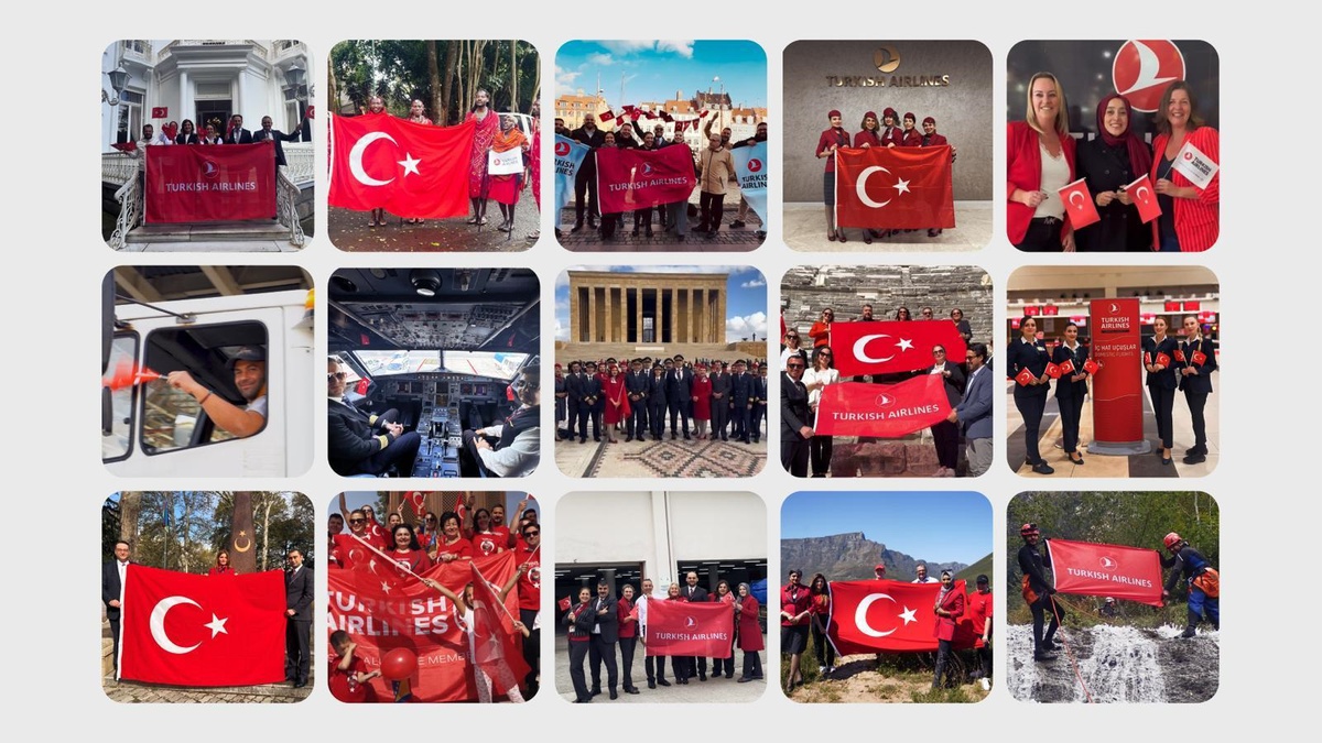 THY, Cumhuriyet Bayramı İçin Özel Video Paylaştı
