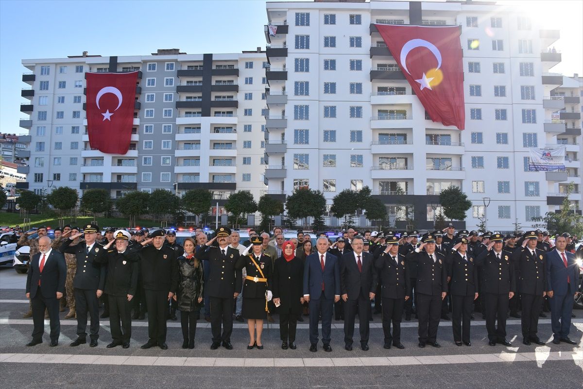 Trabzon Emniyet Müdürlüğüne 148 araç tahsis edildi