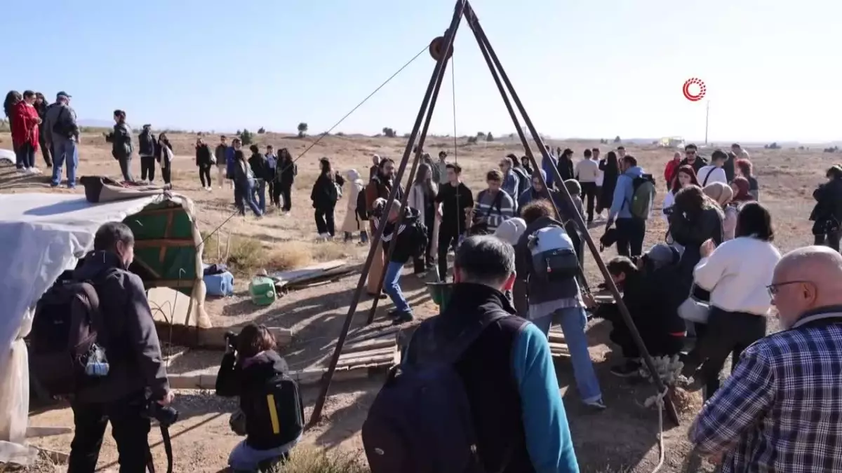 65 metre yerin altında lületaşını anlattılar