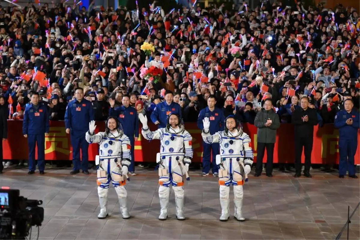 Shenzhou-19 Uzay Görevine Uğurlama Töreni