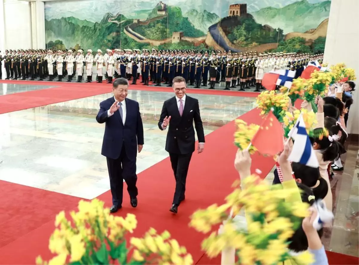 Xi Jinping ve Alexander Stubb Görüştü