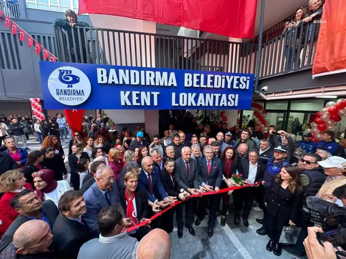 Bandırma\'da İkinci Kent Lokantası Açıldı