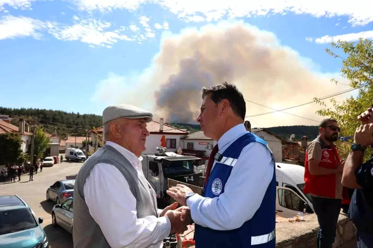 Muğla Büyükşehir Belediyesi, Yangın Mağdurlarının Yanında