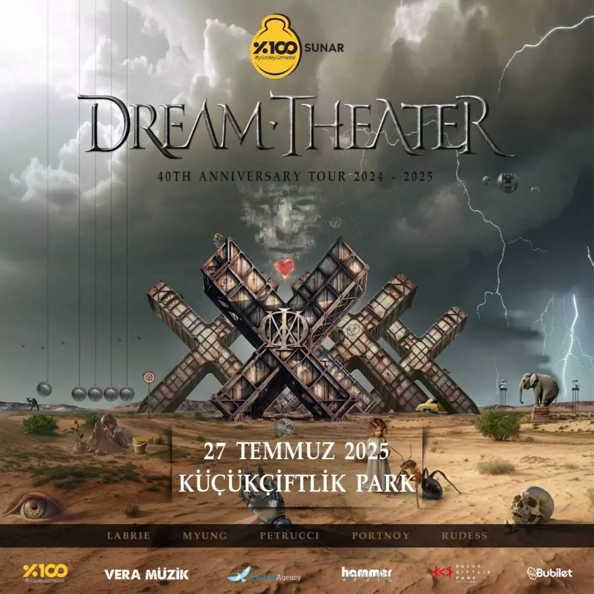 Dream Theater İstanbul\'a Geliyor