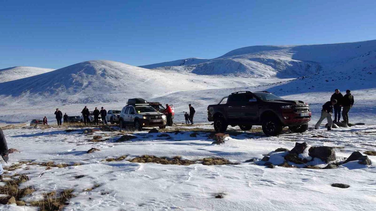 Erzurum\'da Off-Road Macerası Aygır Gölü\'ne