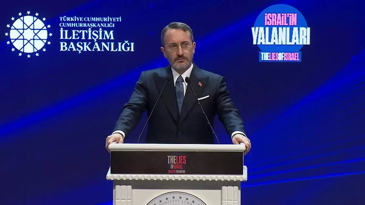 İletişim Başkanı Altun: "İsrail\'in Yalanları Platformu tarihe önemli bir kayıt olarak düşülecek"