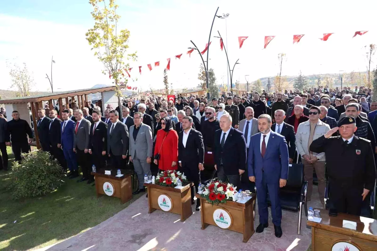 Kahveci dağı konaklamalı orman parkı muhteşem bir törenle açıldı