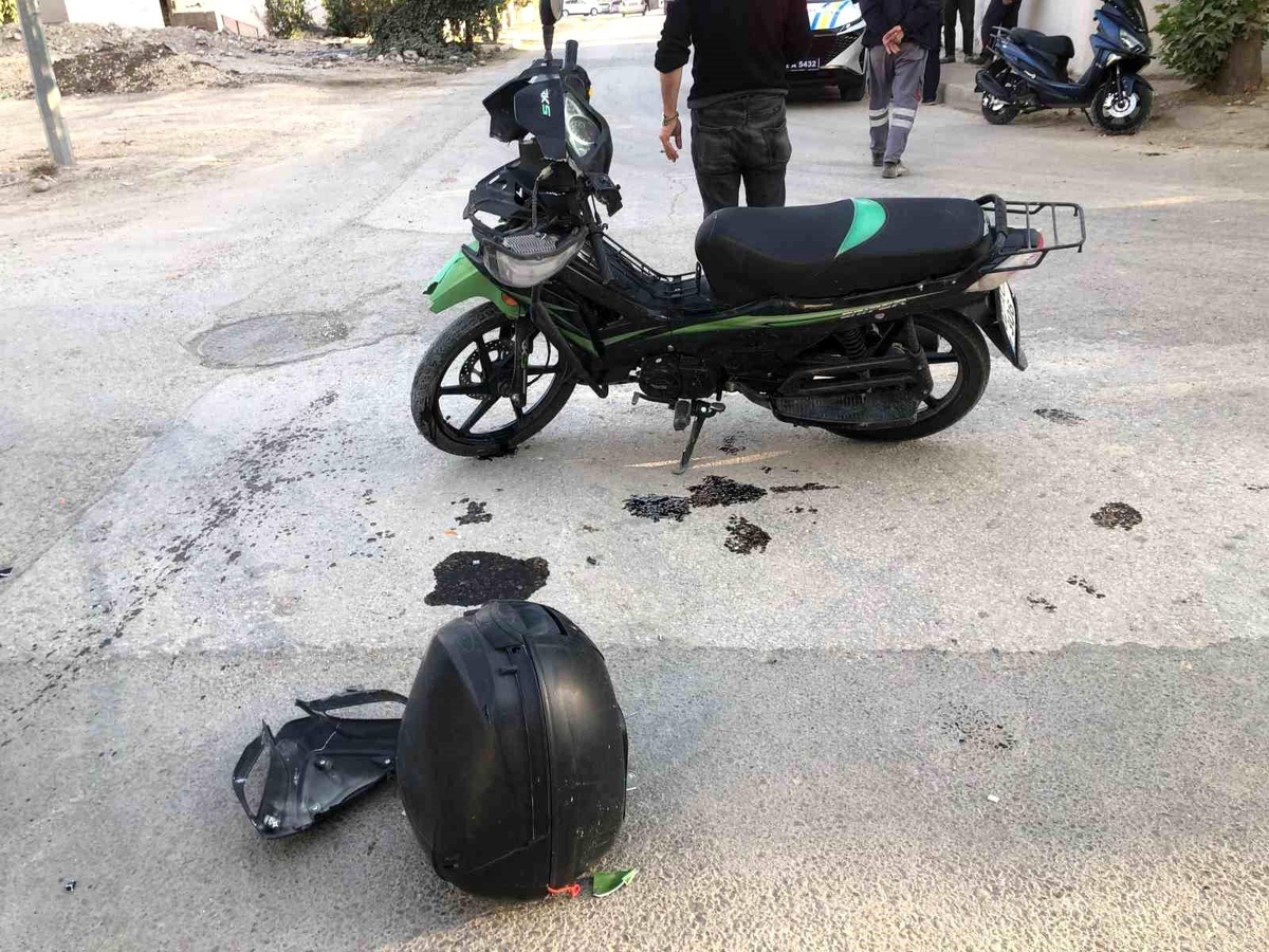 Adıyaman\'da Motosiklet-Otomobil Kazası