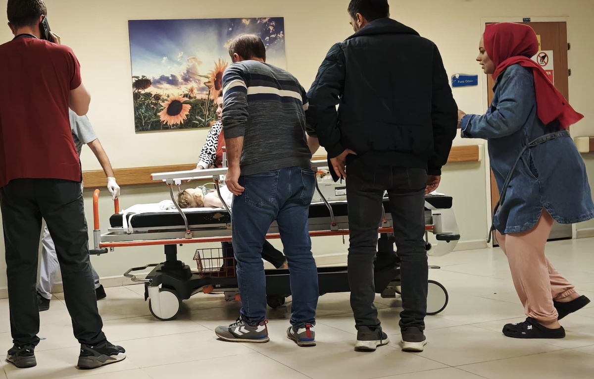 İnegöl\'de Bebek Nefes Borusuna Üzüm Kaçırdı