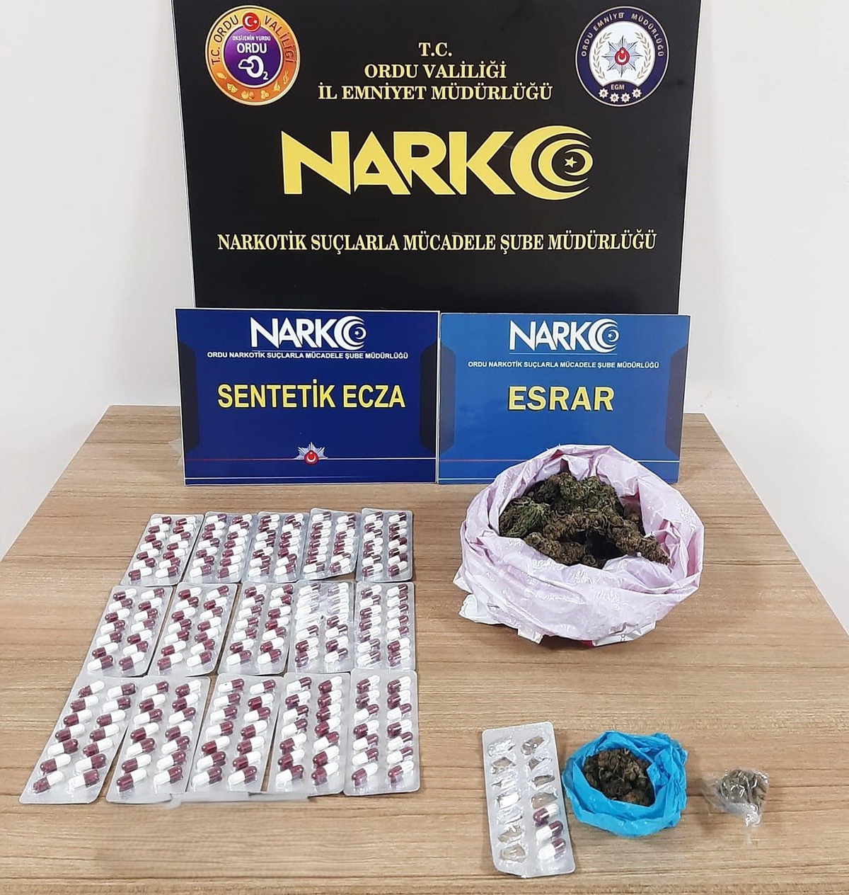 Ordu\'da Uyuşturucu Operasyonu: 3 Tutuklama