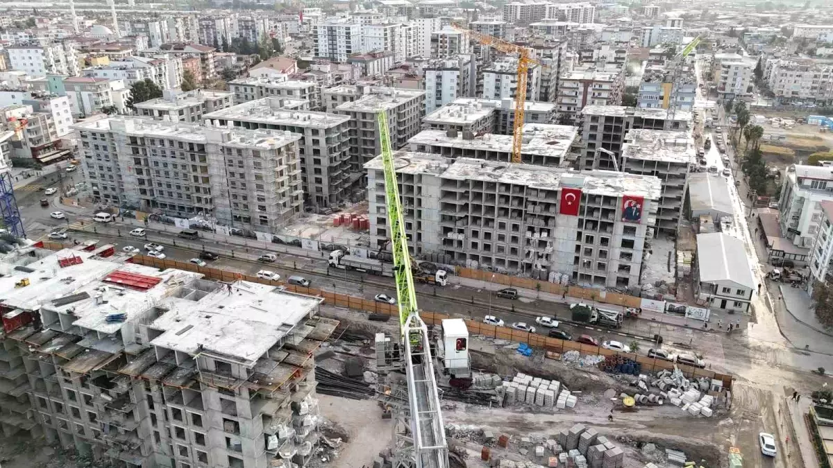 Osmaniye\'de Deprem Sonrası Yeni Konutların İnşaatı Tamamlanıyor