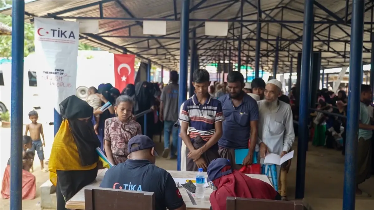 TİKA\'dan Rohingyalılara Sağlık Desteği