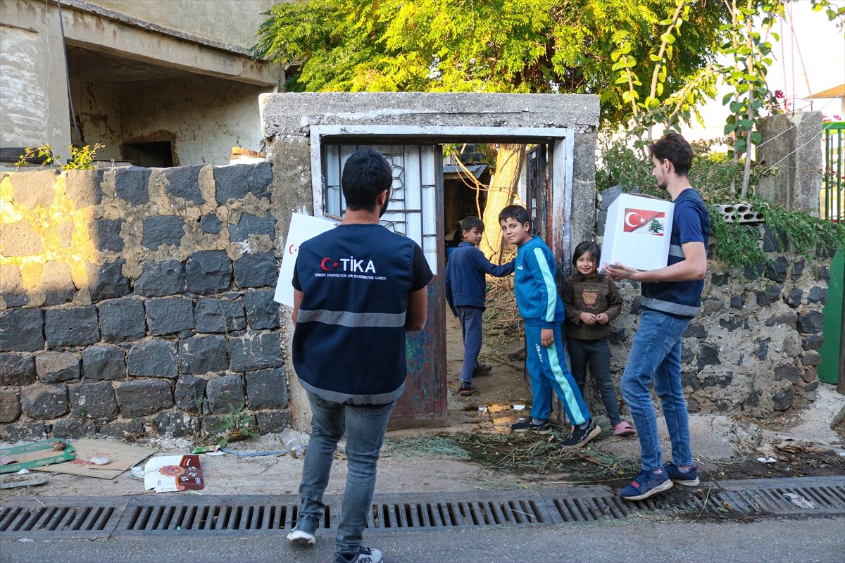 TİKA\'dan Lübnan\'a İnsani Yardım