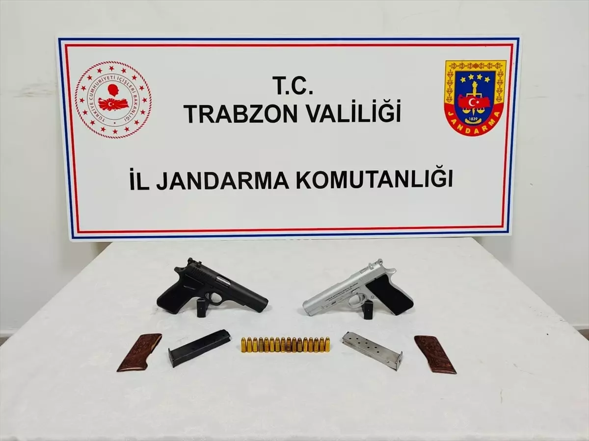 Trabzon\'da Kaçak Silah Operasyonu