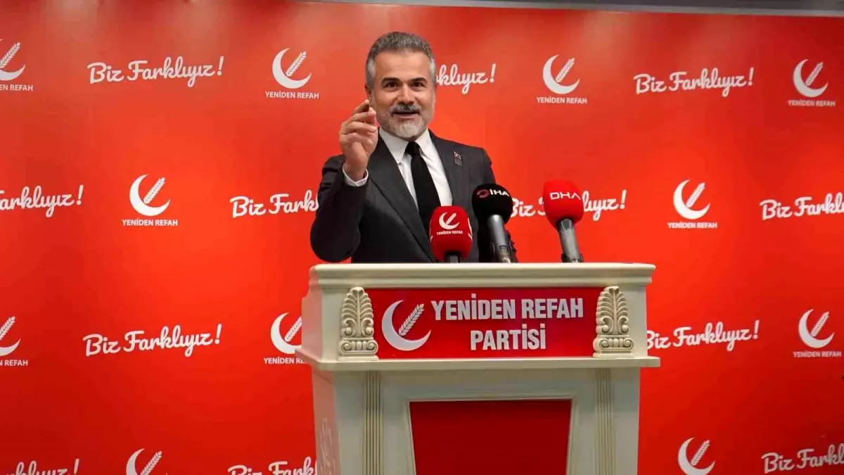 Yeniden Refah Partisi Genel Başkan Yardımcısı Kılıç: "Vatandaş tünelin ucunda bir ışık göremiyor"