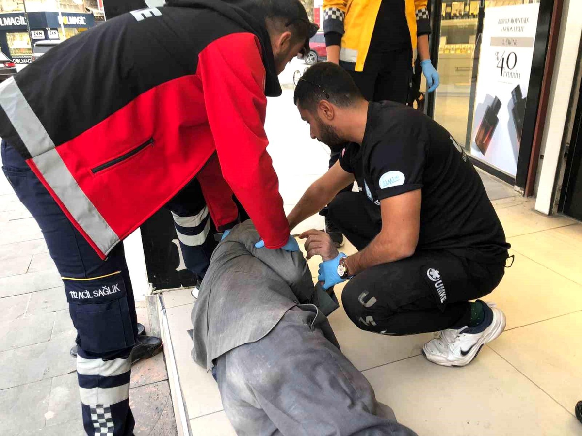 Madde Bağımlısı Hastaneye Kaldırıldı
