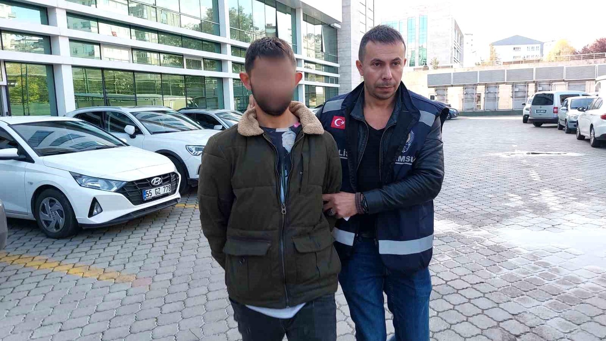 Samsun\'da Tehdit Eden Şahıs Tutuklandı