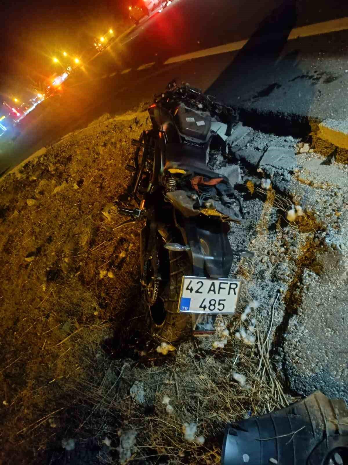 Hatay\'da Motosiklet Kazası: 1 Ölü, 1 Yaralı